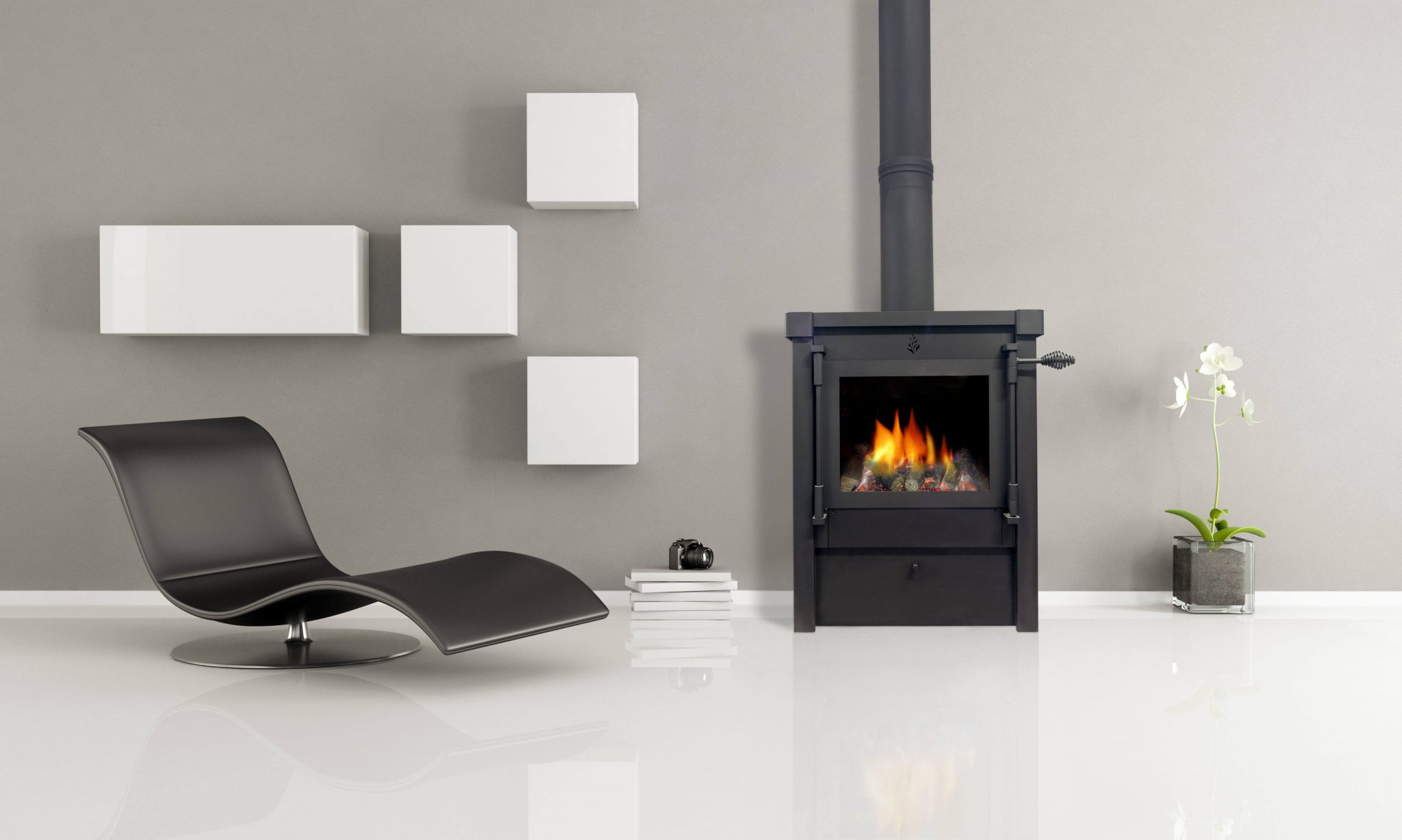 Helex Beaufort Ease gaskachel gesloten systeem